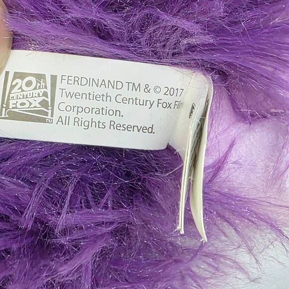 Ferdinand Movie Una Plush Hedgehog Purple Hair 8" Fox 2017 - Picture 6 of 6